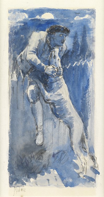 Defence, c.1849-50 by John Everett Millais